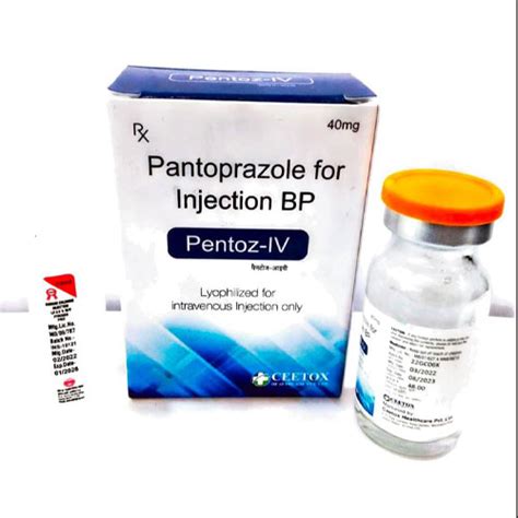 PENTOZ-IV Injection Ceetox Healthcare Pvt. Ltd.