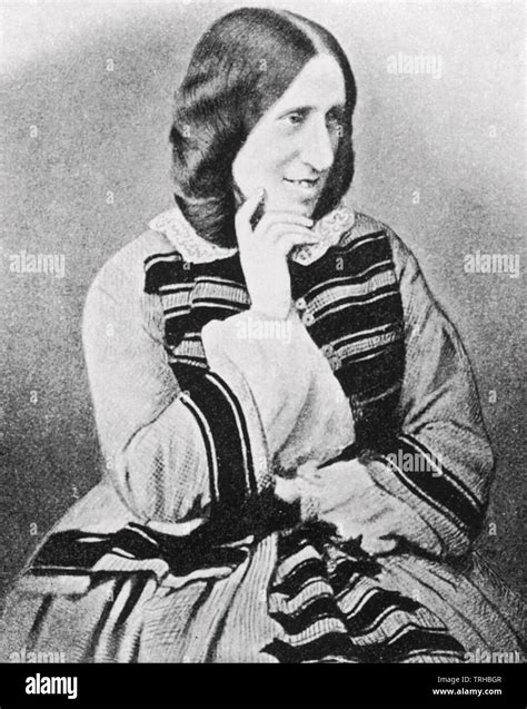 GEORGE ELIOT - Mary Ann Evans (1819-1880) English novelist Stock Photo ...