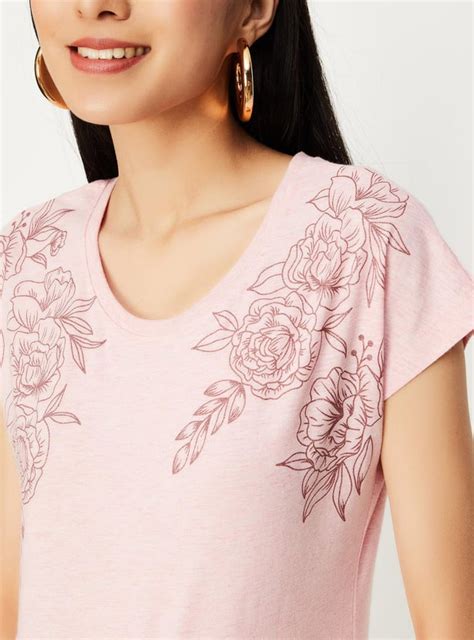 Buy Women Floral Printed T-shirt Online at just Rs. 399.0 ...