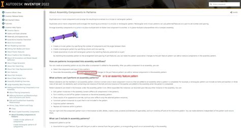 Image result for Feature Pattern. Select Inventor Assembly