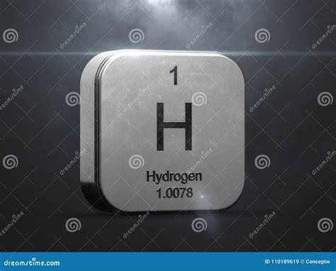 Hydrogen Element From The Periodic Table Stock Photography | CartoonDealer.com #156256868
