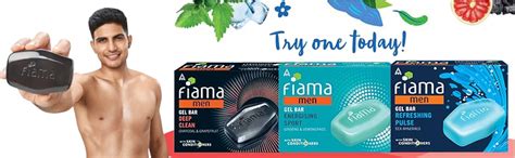 Buy Fiama Men Deep Clean Gel Bar, with Charcoal, Grapefruit & Skin ...