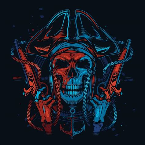 5 Ace skul with 2 gun |Motivational Poster|Funky Poster|Posters for ...