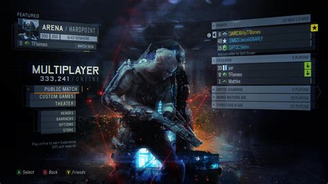Image result for Cod Bo3 Main Menu