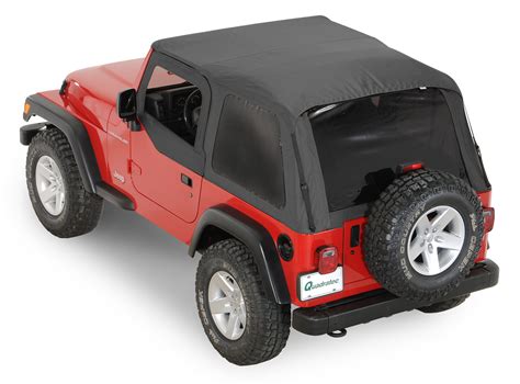 Rampage Products Frameless Trail Top Soft Top for 97-06 Jeep Wrangler TJ | Quadratec