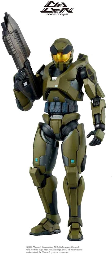 1000 Toys 1:12 Scale RE:Edit Master Chief Mjolnir Mark V India | Ubuy