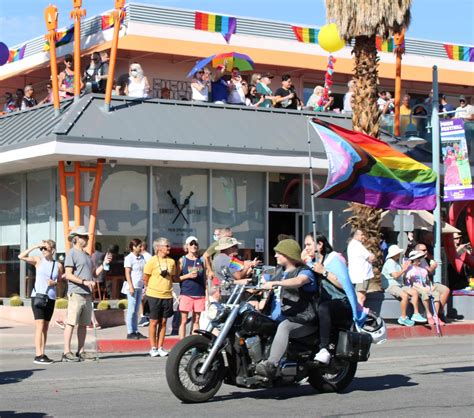 City turns out, turns up for return of annual Pride Parade down Palm ...