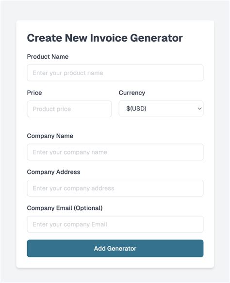 Image result for Invoice Generator dSign