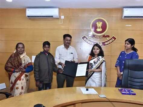 Valsad District Magistrate passes first order of adoption decree for ...