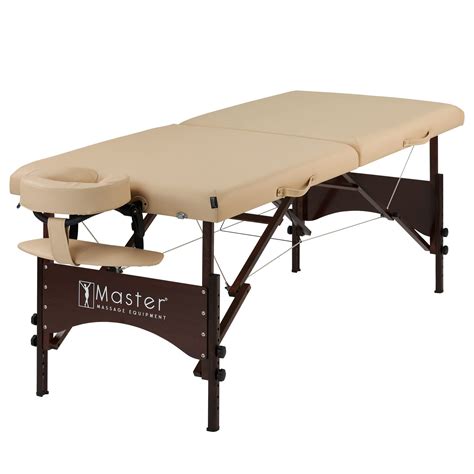 Amazon.com: Master Massage 28" Argo Portable Massage Table in Cream ...