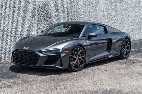 Used 2021 Audi R8 5.2 V10 w/ the Premium Pack, Carbon Exterior Pack + Diamond Stitch For Sale ...