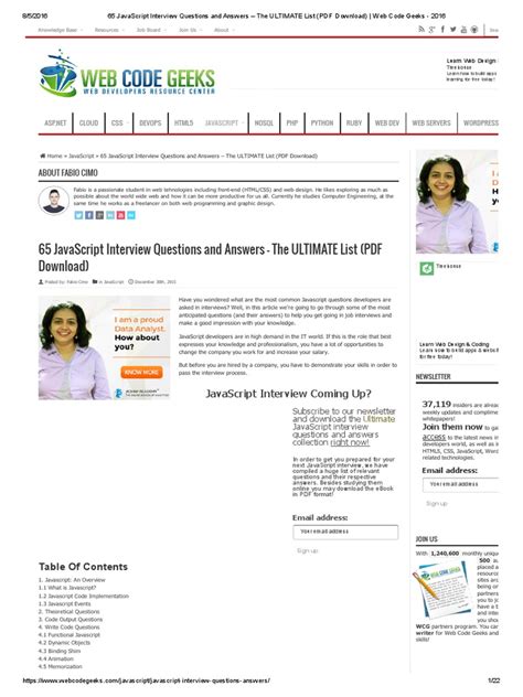JavaScript Interview Questions PDF 的图像结果