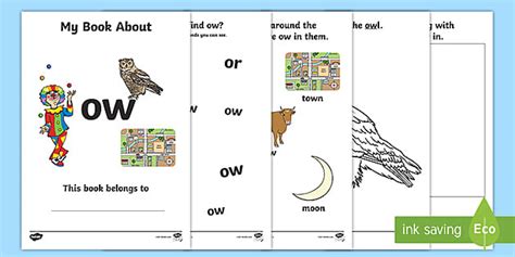 My Phase 3 Digraph Workbook (ow)