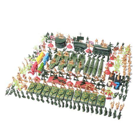 Buy LOOM TREE® 219 Pieces Army Men Soldier Set Toy Model Kids with ...