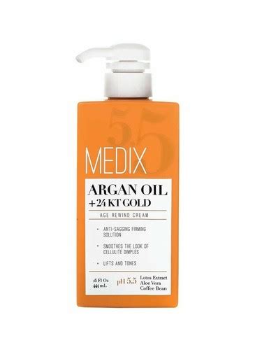 Medix 5.5 Medix Argan Oil Cream with Gold Anti-Sagging Firming India | Ubuy