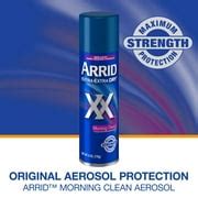 Buy Arrid XX Extra Extra Dry Aerosol Antiperspirant Deodorant, Morning ...