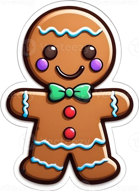 pan de jengibre clipart - pan de jengibre hombre clipart ai generativo ...