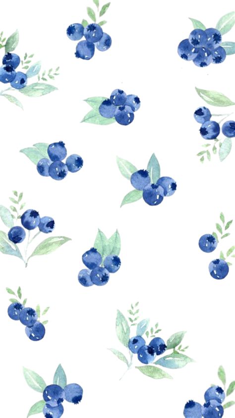 blueberry wallpaper | Cute blue wallpaper, Cute images for wallpaper ...