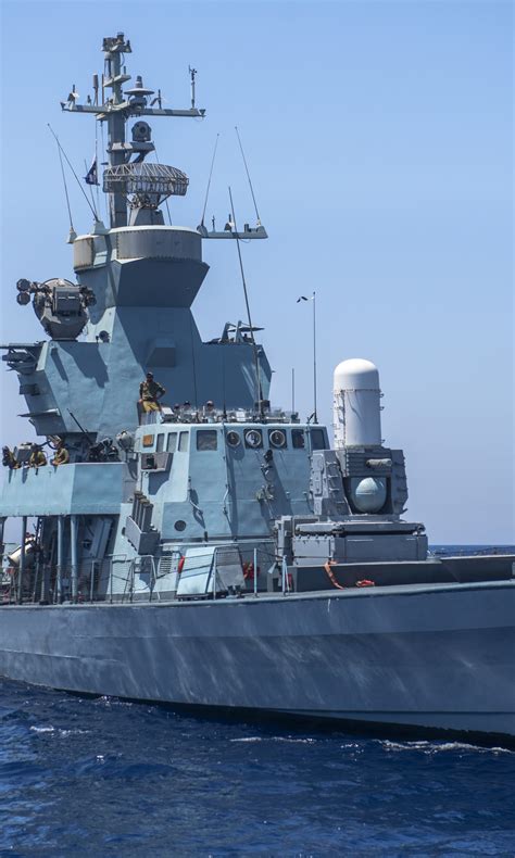 Download wallpaper sea, ship, exercises, section weapon in resolution ...