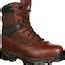 Rocky Men's BROWN Waterproof Steel Toe Boots Size: 9 Medium in the ...