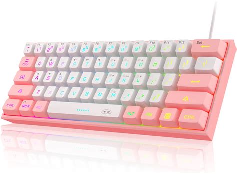 Buy MageGee TS91 Mini 60% GamingOffice Keyboard,Waterproof Keycap Type ...