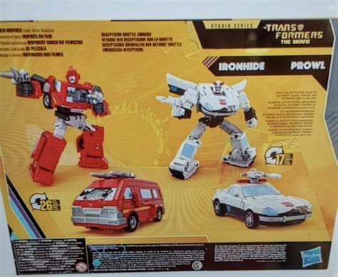 Buzzworthy Bumblebee Studio Series 86 Ironhide & Prowl 2-Pack First ...