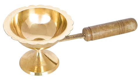 SHIV SHAKTI ARTS Pure Brass Dhoop Dani | Dhup Dani | Incense Dhup ...