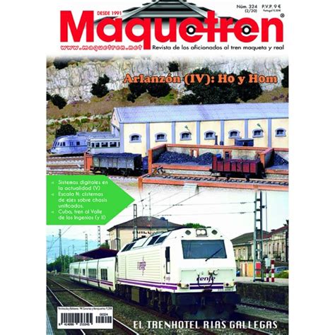 Revista, mensual, Maquetren, Nº, 324, 2020. - Blog Zaratren
