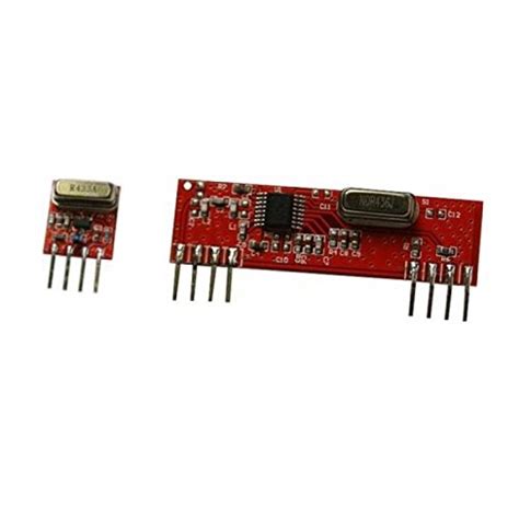 REES52 RF Module 434-MHz (1 Transmitter + 1 Receiver) - RF Transmitter ...