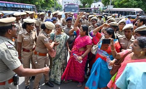 சென்னை டிபிஐ வளாகத்தை முற்றுகையிட முயற்சி: 1500+ இடைநிலை ஆசிரியர்கள் ...
