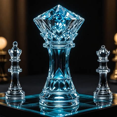 Crystal Chess Set Elevate your chess game with the "Crystal Chess Set ...