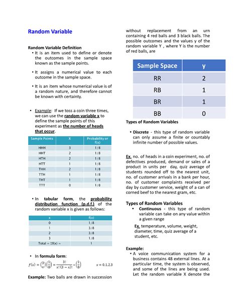 What Is a Random Variable in Statistics 的图像结果