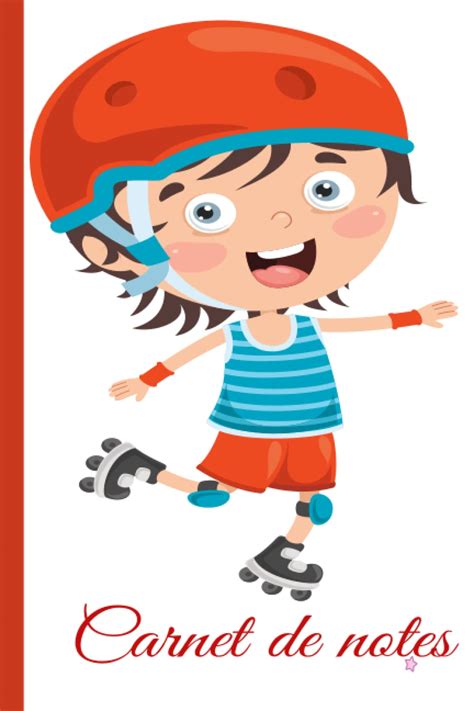 Buy carnet de notes patinage à roulettes: Cahier de patinage à ...
