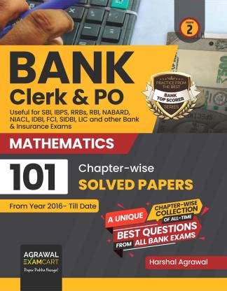 Latest Bank Clerk & PO Math Chapter-Wise Solved Papers by Harshal ...