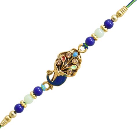 Designer Little Bro Rakhis for brother Set of 5 Rakhi Made from Cotton ...