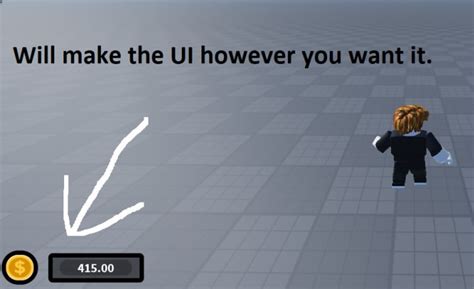 How to Make a Currency System GUI Roblox 的图像结果