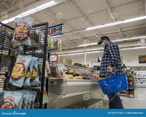 Gold Bar, WA USA - Circa January 2022: Low Angle View of an Older Man ...