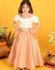 Buy Pink & White Ethnic Wear Sets for Girls by SAKA DESIGNS Online ...
