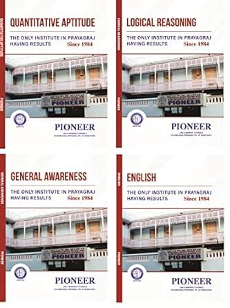 Buy Pioneer Tutorial General Awareness + Quantitative Aptitude ...