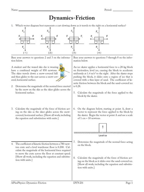Dynamic Friction 的图像结果