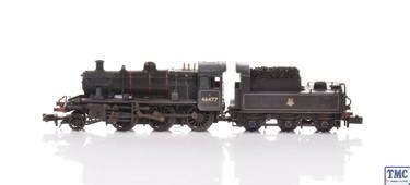 372-626A Graham Farish N Gauge LMS Ivatt 2MT 46477 BR Lined Black ...