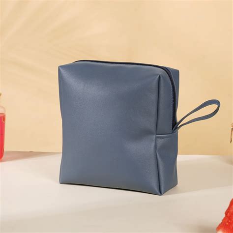 Buy Bluish Grey Travel Kit Set Of 4 For Storage Online | Nestasia