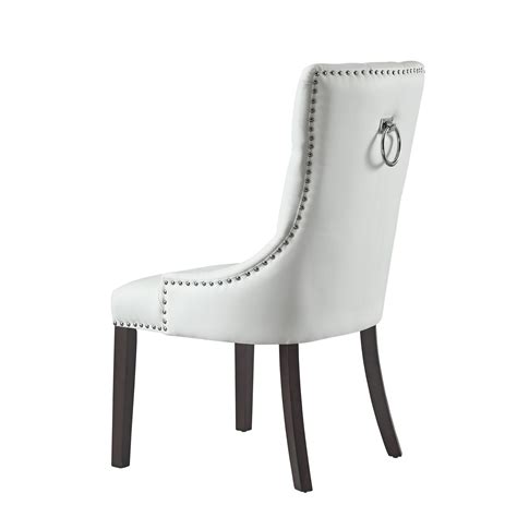 Habitat White Leather Dining Chair at Madison Helton blog