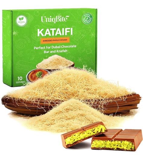 Clinkers Chocolate Premium Toasted Kataifi (Shredded Phyllo Dough) For ...