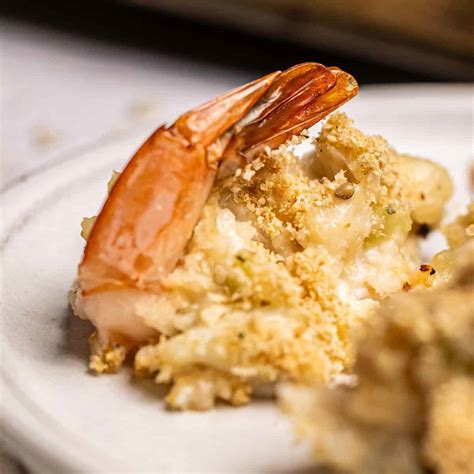 Baked Stuffed Shrimp with Crabmeat for Holidays - Seasoned and Salted