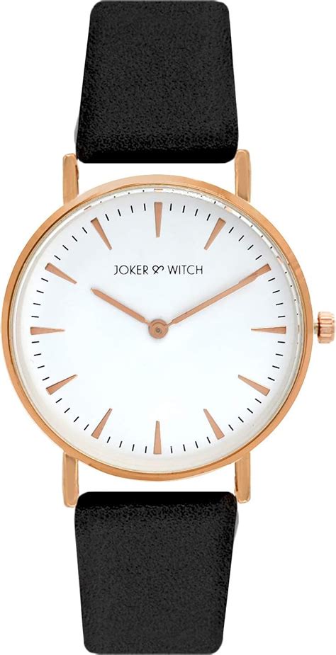 Joker & Witch Polyurethane Ines Sleek Black Analog Watch For Women ...