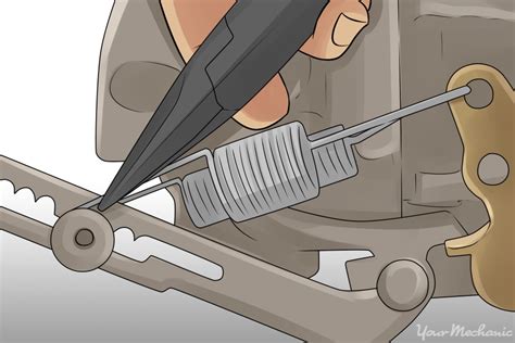 Installing Throttle Return Spring 1966 Mustang 的图像结果