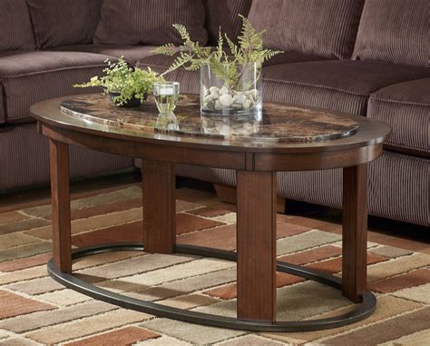 Oval Coffee Table Sets Decorating Ideas | Roy Home Design