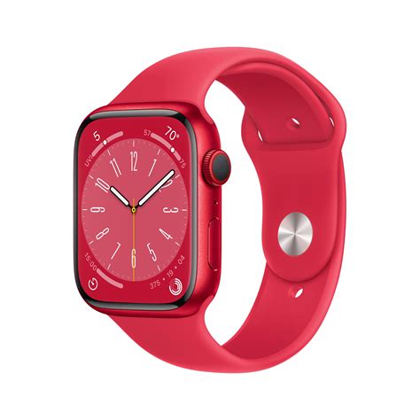 Apple Watch Series 8 GPS + Cellular 45mm (PRODUCT)RED Aluminium Case w ...