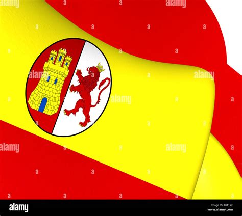 Flag of First Spanish Republic. Close Up Stock Photo - Alamy